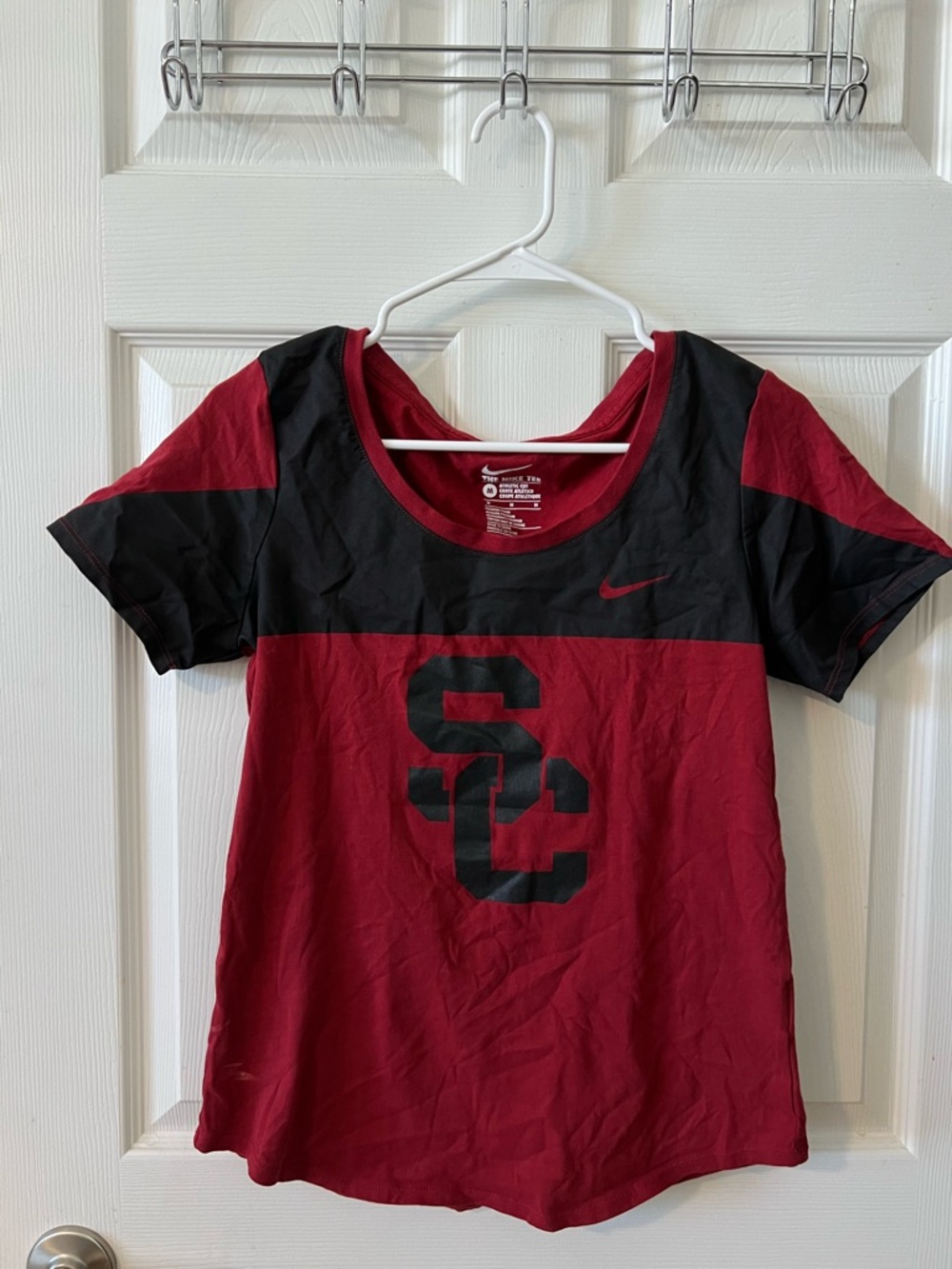 Nike Women's USC tee athletic cut